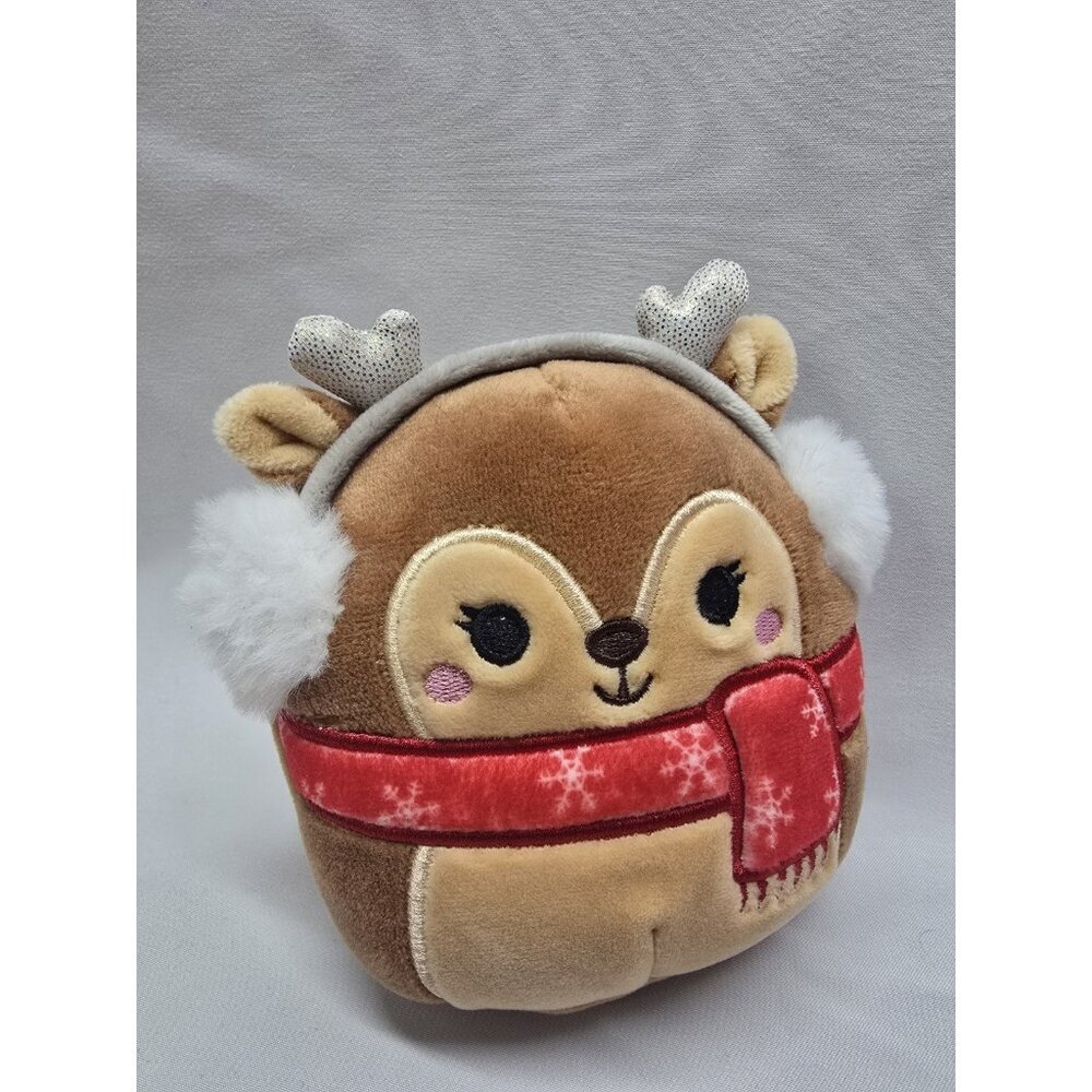 Squishmallow Darla The Winter Holiday Reindeer Christmas Stuffed Animal 4 Inch - Picture 3 of 3